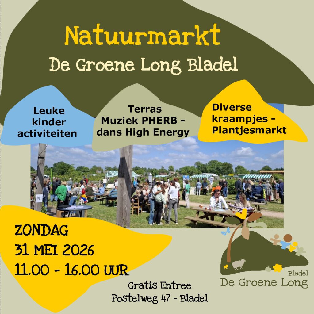 natuurmarkt groene long bladel 2026